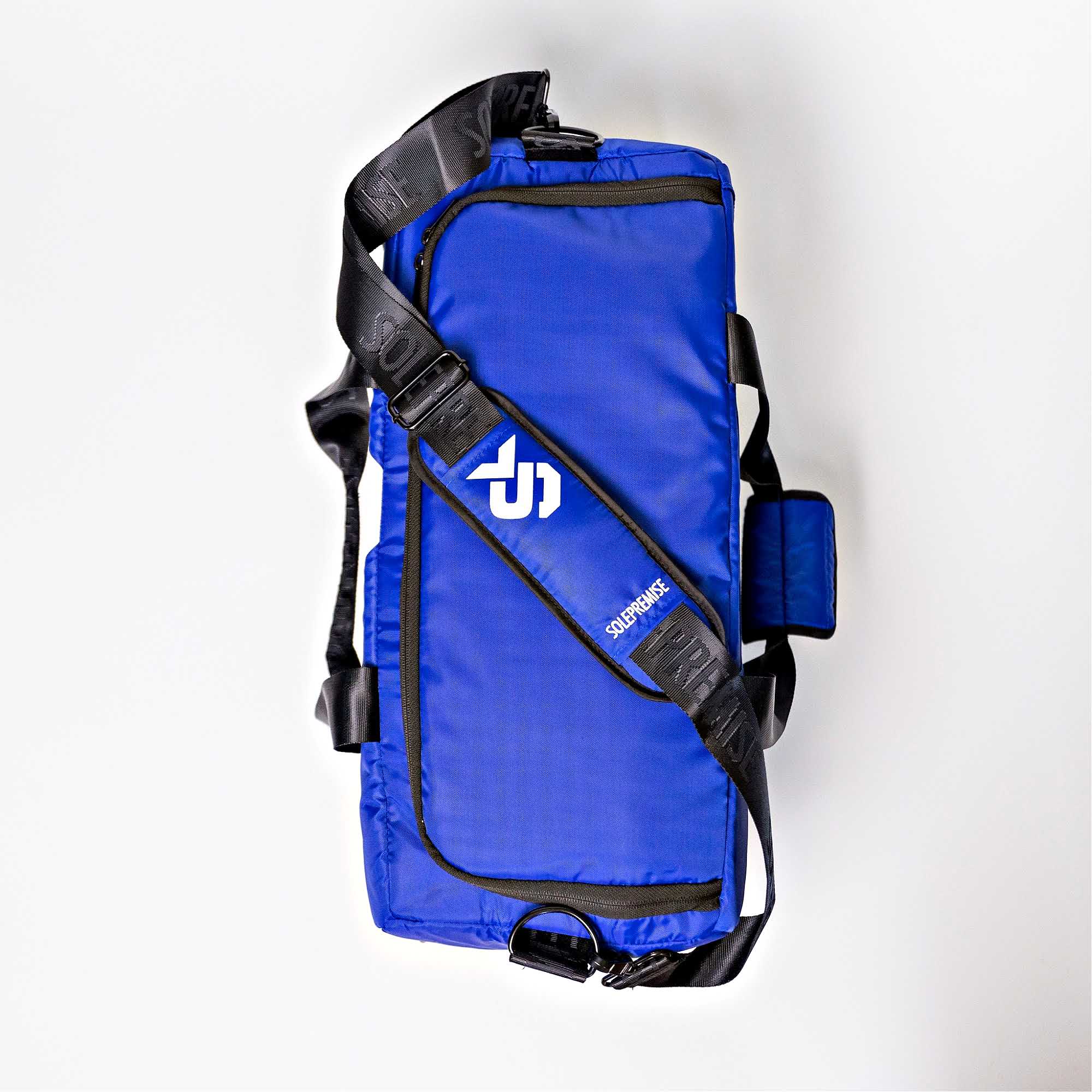 Blue Sneaker Bag Top Down