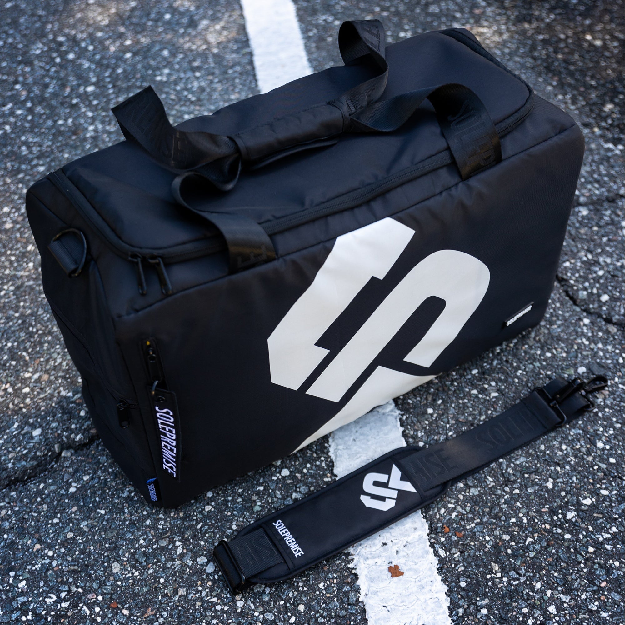Sneaker Duffle Bag Angle Strap